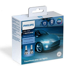 Лампа светодиодная Philips H16 12V Ultinon Essential LED 6500K