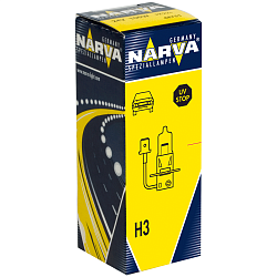 Лампа галогеновая Narva H3 12V 55W PK22s