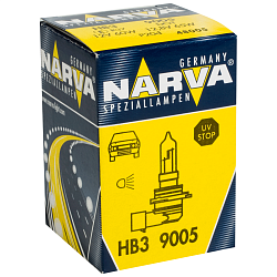 Лампа галогеновая Narva HB3 12V 65W P20d (9005)